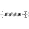 DIN7981H Tapping screw without point pan head with Phillips cross recess Steel zinc plated
